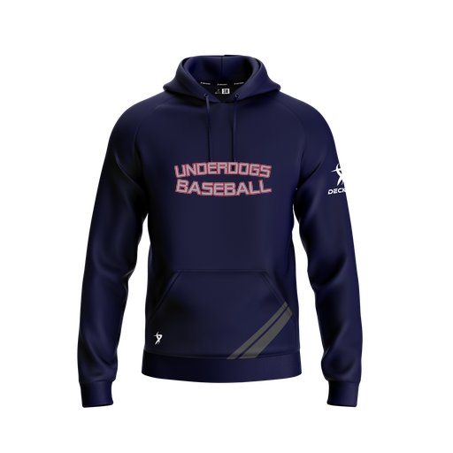 [FOLHSMNV-YXS-LOGO2] Decker Summit Hoodie (Youth XS, Navy, Logo 2)