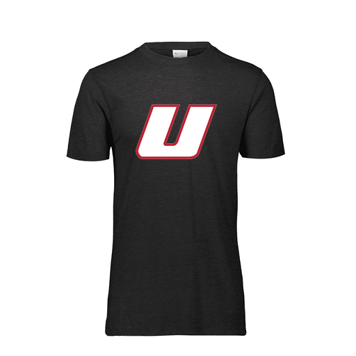 [FTSCUBBK-YS-LOGO1] Decker Youth Tri-Blend T-Shirt - Short Sleeve (Youth S, Black, Logo 1)