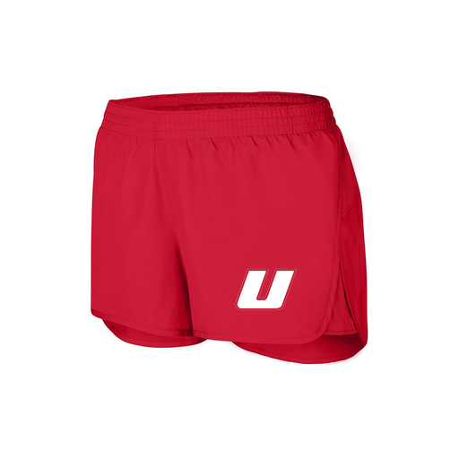 [2430.040.XS-LOGO1] Women's Performance Shorts (Female Adult XS, Red, Logo 1)