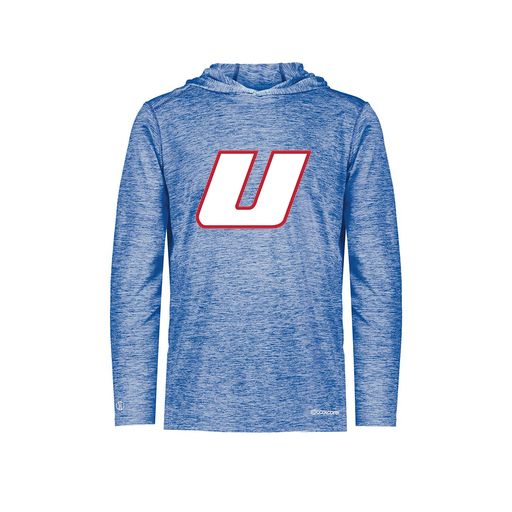 [FOLHCGRY-YS-LOGO1] Decker Youth Charge Hoodie (Youth S, Royal, Logo 1)